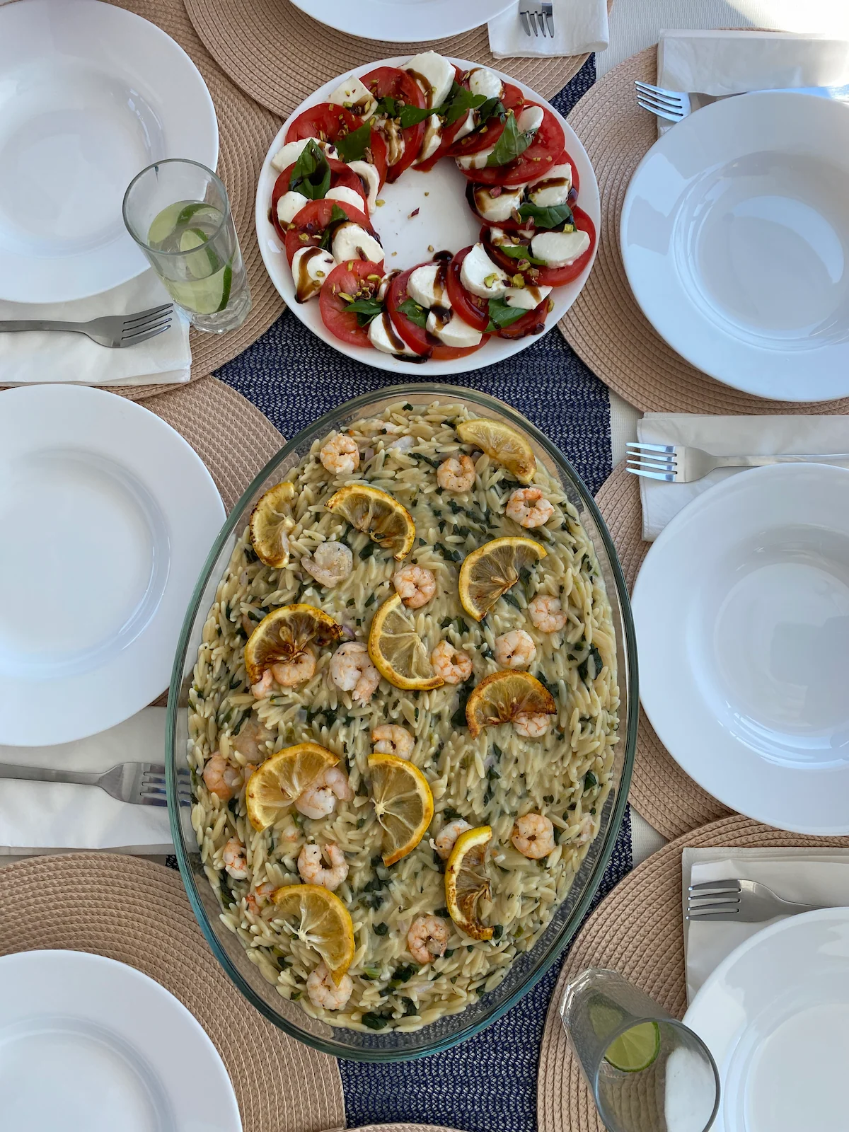 Grilled seafood